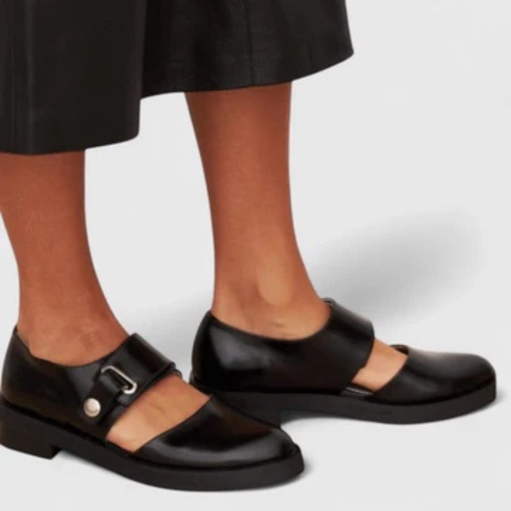 Mila & Jade Boston | Black Modern Mary Jane | Size 41 / 10 (fits like 9.5) - Picture 2 of 3